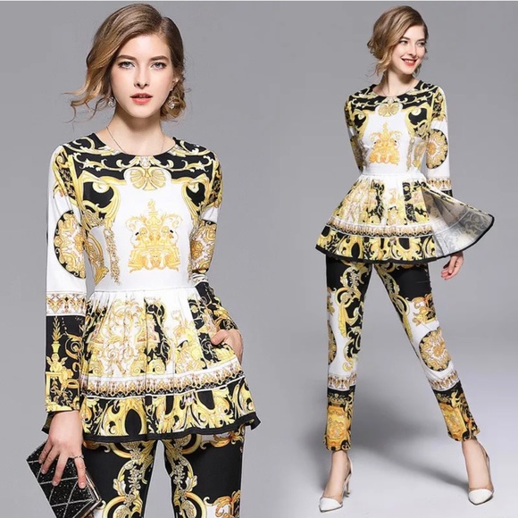Baroque Runway *Hot* Outfit Set NWOT